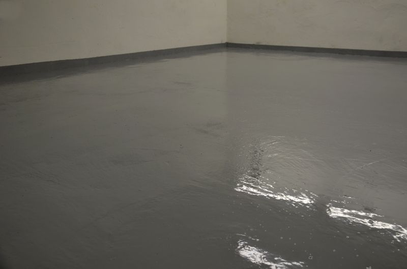 Garage Floor Epoxy Installation